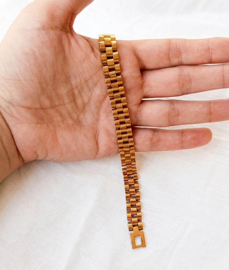 Golden Link Bracelet