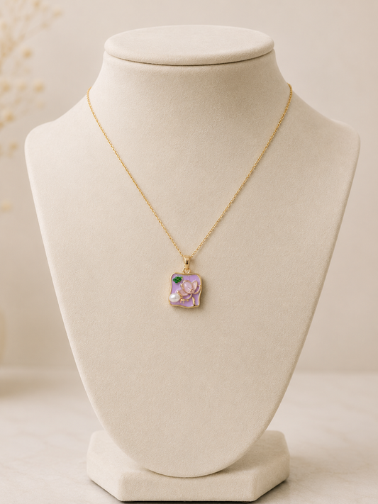 Floral Charm Necklace