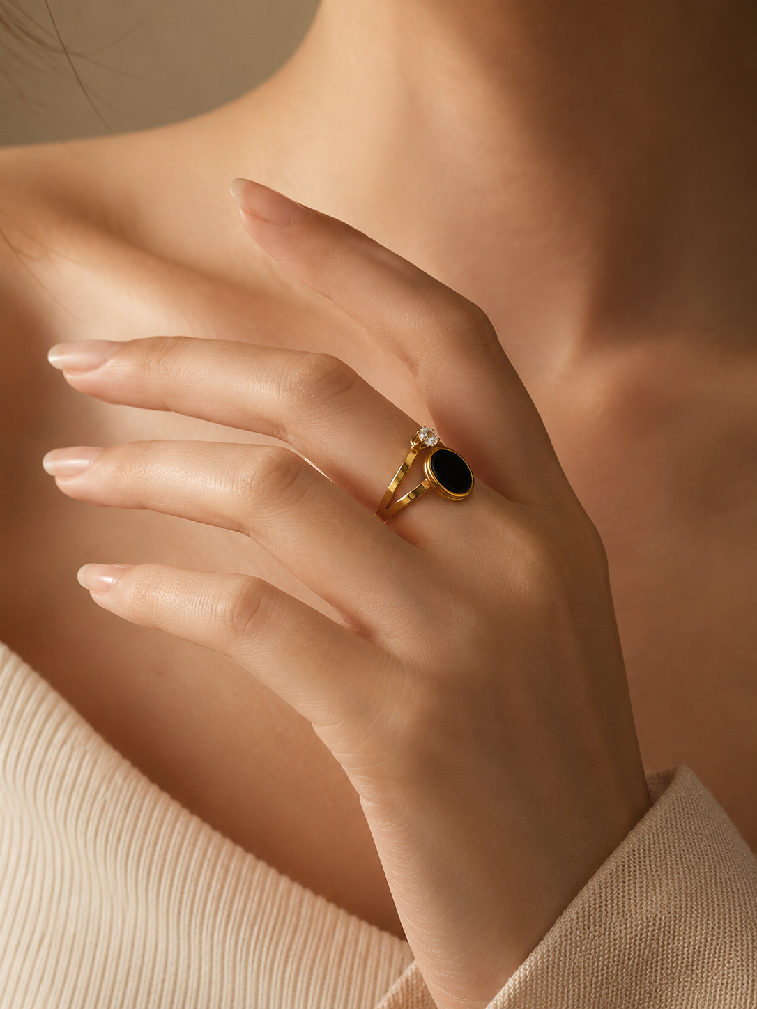 Midnight Eclipse Ring 🌑✨