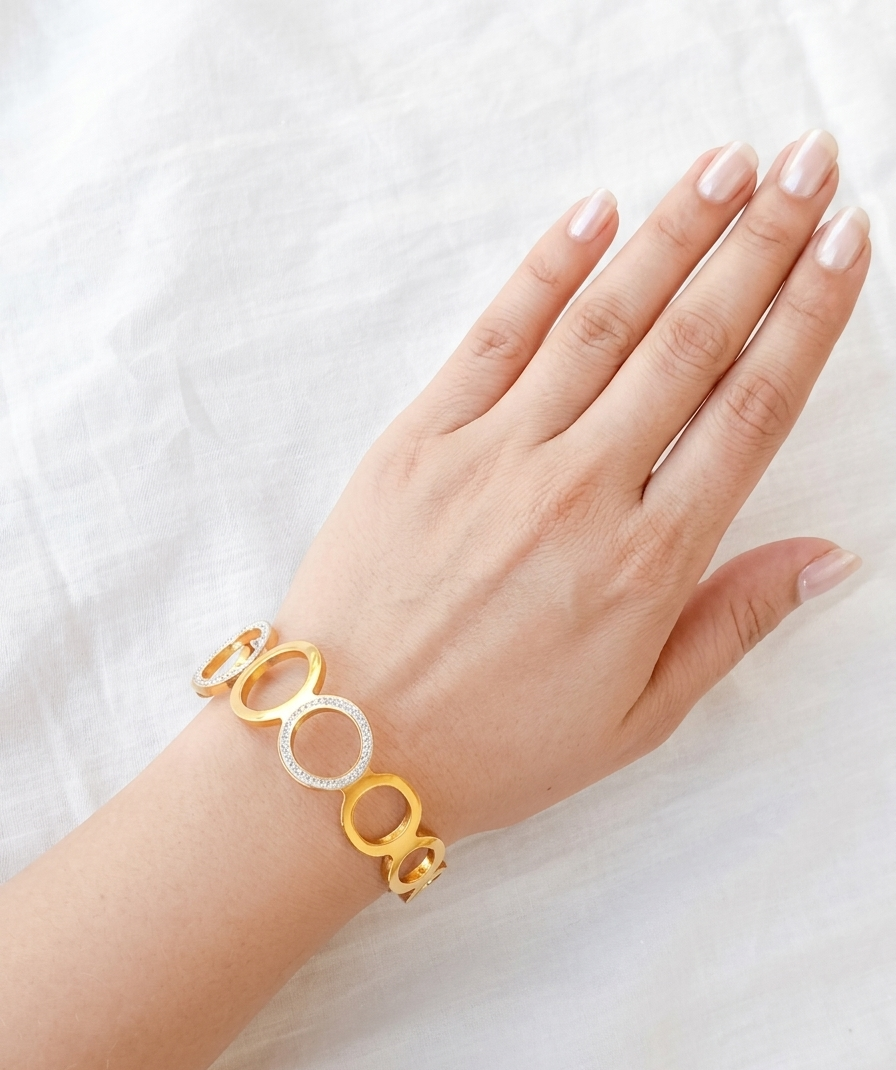 Golden Halo Cuff