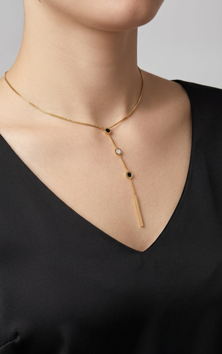 Eclips Drop Necklace