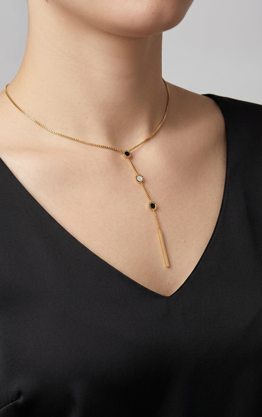 Eclips Drop Necklace